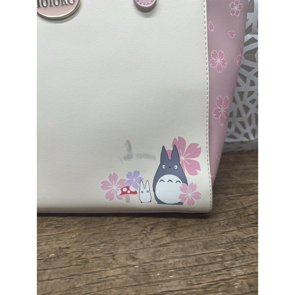 Studio Ghibli "My Neighbor Totoro" Sakura Cherry‎ Blossom Satchel Purse - Picture 4 of 14